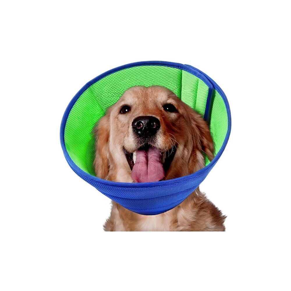 NWT Dog Cone,Soft Dog Cone After Surgery,Adjustable Breathable Dog Cone Collar,S